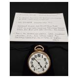 (1) Vintage Illinois Pocket Watch