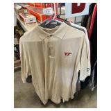 (5) Virginia Tech T-Shirts, Polo, Golf Shirt