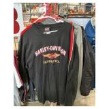 (5) Harley Davidson Long-Sleeve, Button Down,