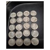 (20) U.S. Silver Dimes (90% Silver)