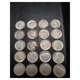 (20) U.S. Silver Dimes (90% Silver)