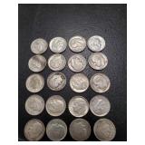 (20) U.S. Silver Dimes (90% Silver)
