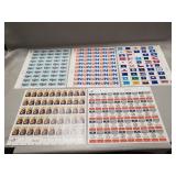 (5) Sheets Of U.S. Postal Service Stamps