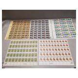 (5) Sheets Of U.S. Postal Service Stamps