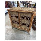 Wicker Cabinet