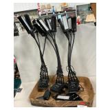 (3) Homitt 4-Head Plant Grow Lights