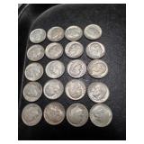 (20) U.S. Silver Dimes (90% Silver)