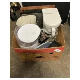 Box Lot With Proctor-Silex Coffeemaker, QDH
