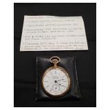 (1) Vintage Hampden/Ball Pocket Watch