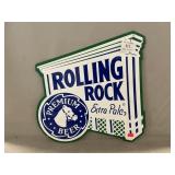 Rolling Rock Tin Advertising Sign (16ï¿½ x 16ï¿½)