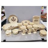 Box Lot Of Assorted Pfaltzgraff Dishware & A