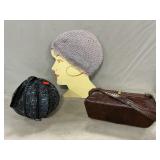 Mesh Hairnet On Display Card, Vintage Sterling
