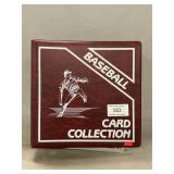Binder With 1992 Leaf Baseball Cards