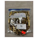 (100) New .357 Magnum Empty Brass Shells
