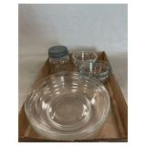 Glass Bowls, Small Ball Mason Jar