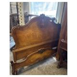 Ornate Bed Frame, 56" Wide