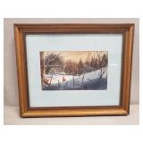 (1) Framed Art Work (16"ï¿½13")