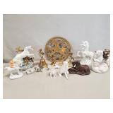 Tray Of Assorted Decorative Unicorns