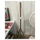Vintage Wooden Hay Fork