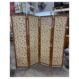 Wood & Fabric Wood Divider