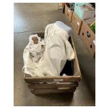 Wooden Crate With Jasmine Doll, Doll-Size