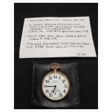 (1) Vintage Hampden Pocket Watch