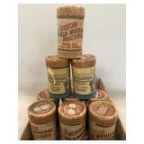 (9) Edison Wax Cylinder Records