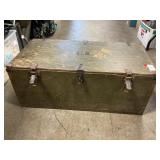 U.S. Military Foot Locker Dated 1942