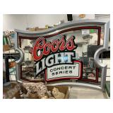 Coors Light Concert Series Mirror, 34ï¿½ x 23ï¿½