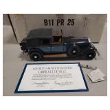 (1) Vintage Franklin Mint 1:24 Scale 1929