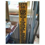 Wooden Steelers Sign (48 x 7)