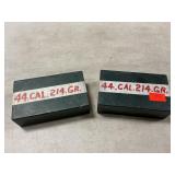 (88) .44 214 Gr. Bullets