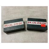 (88) .44 214 Gr. Bullets