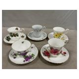 Bone China Cups/Saucers