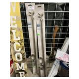 (2) New Drapery Rod Sets