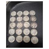 (20) U.S. Silver Dimes (90% Silver)