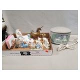 Tray Of Assorted Decorative Unicorns & (1) Accent