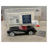 Franklin Mint 1/24 Scale Die-Cast 1958 Corvette