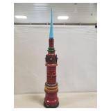 (1) Vintage Soviet (USSR) Wooden Stacking Toy