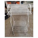 (1) Metal Plant Stand (12"ï¿½12"ï¿½28")