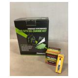 New Kawasaki SXS/UTV Oil Change Kit W/Spark Plug
