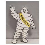 (1) Cast Iron "Michelin" Man Sign (14" Tall)