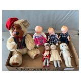 Raikes Bear, Kewpie Dolls, Porcelain Dolls