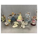 Angel Figures & Musicals, Thomas Kinkade Ladies