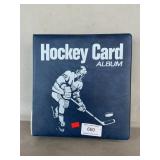 Binder With 1995-96 Fleer Ultra Hockey Cards