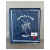 Binder With 1991 Action-Packed Football Cards