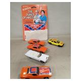 (3) ERTL & (1) Hot Wheels "Dukes Of Hazzard" 1:64