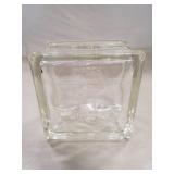 (1) Vintage "ESSO" Glass Block Advertising Bank