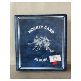 Binder With Assorted Hockey Cards