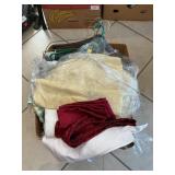 Box Full Of Assorted Tablecloths